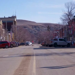 Drumheller city centre