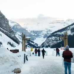 Lake Louise in the winter