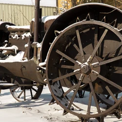 Old McCormick Deering Tractor