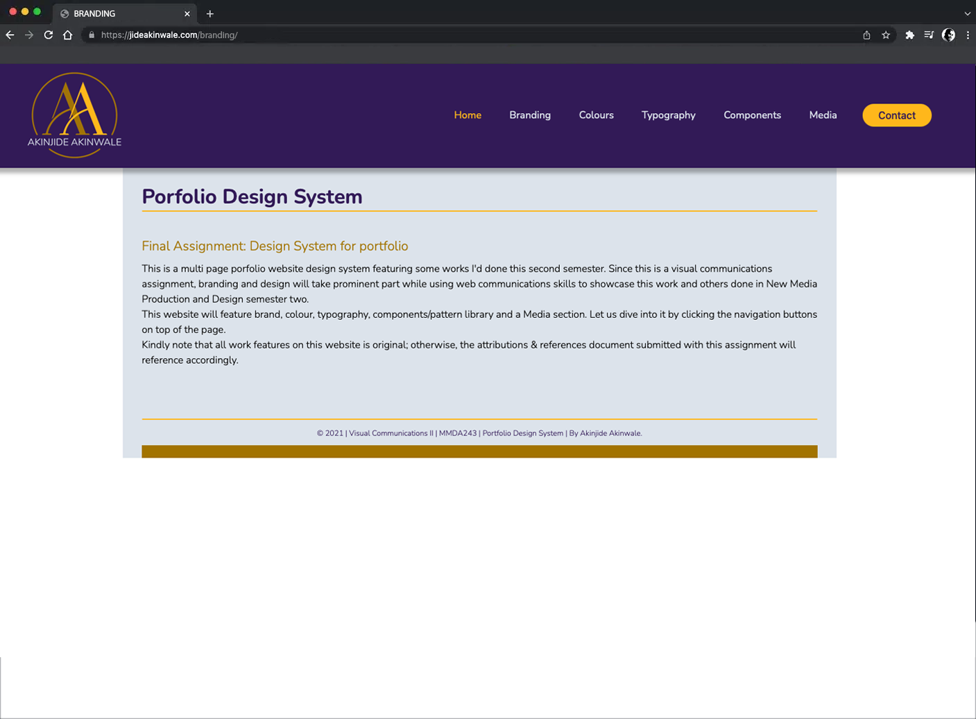 Branding website image